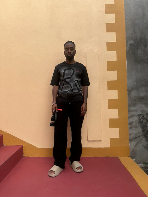 Black Grapho T-Shirt