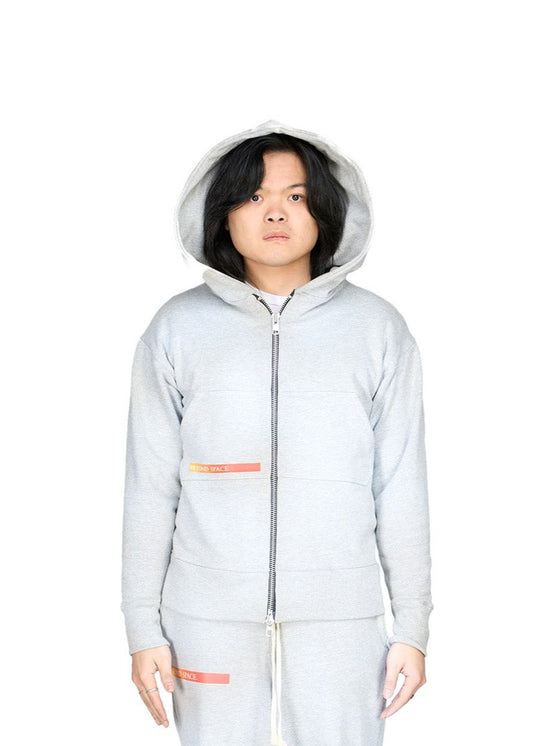 Grey Lightbeam Hoodie