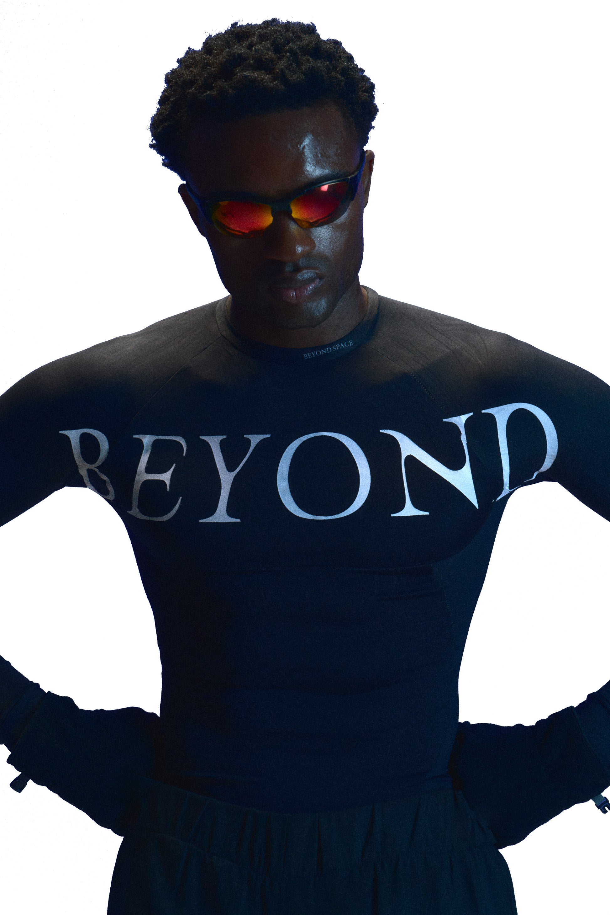 TRX1 Navy Running Long Sleeve Shirt