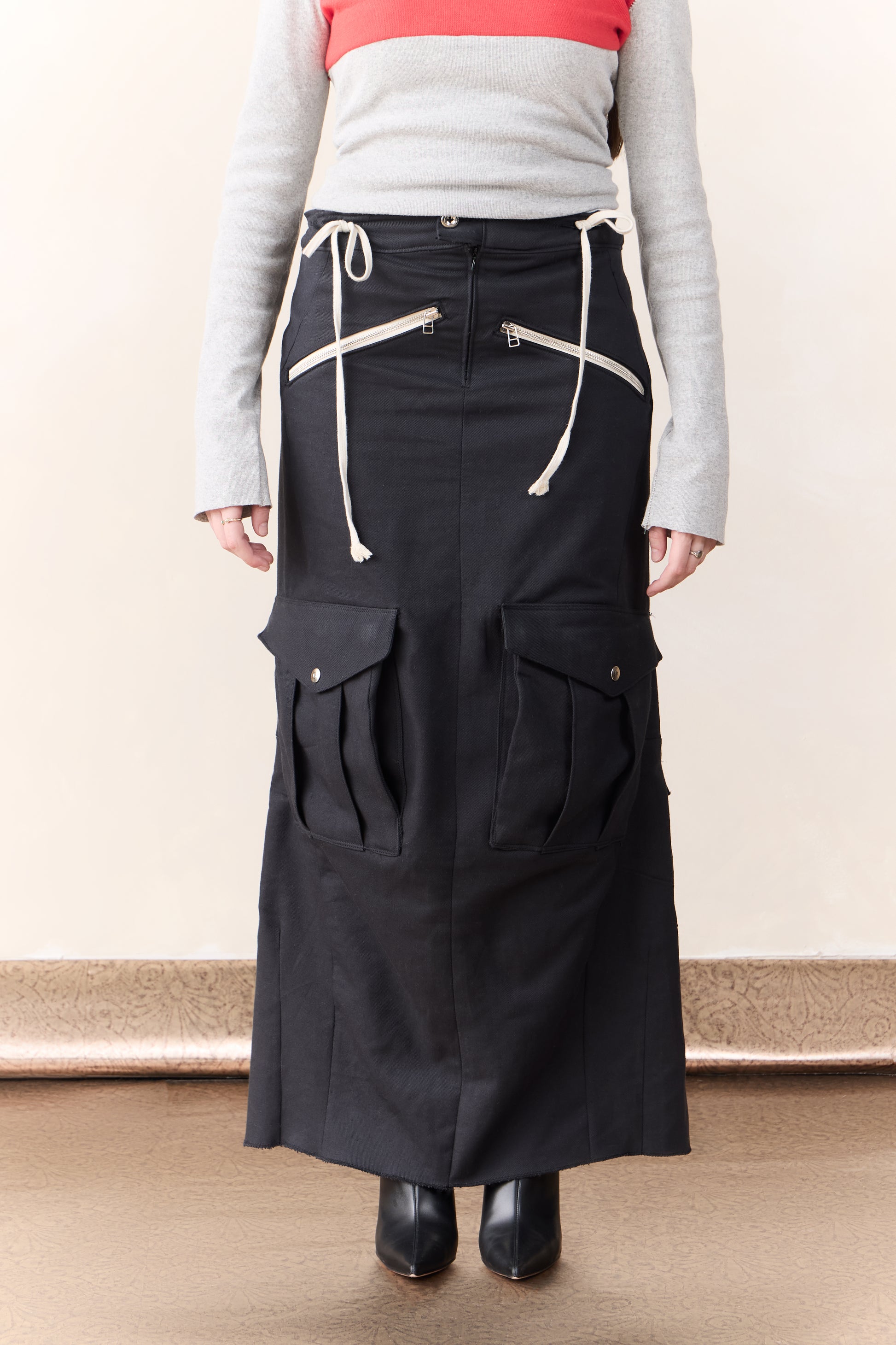 Double Pocket Cargo Skirt