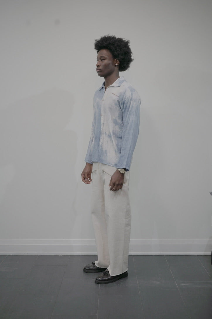 The Ergon White Zip Denim