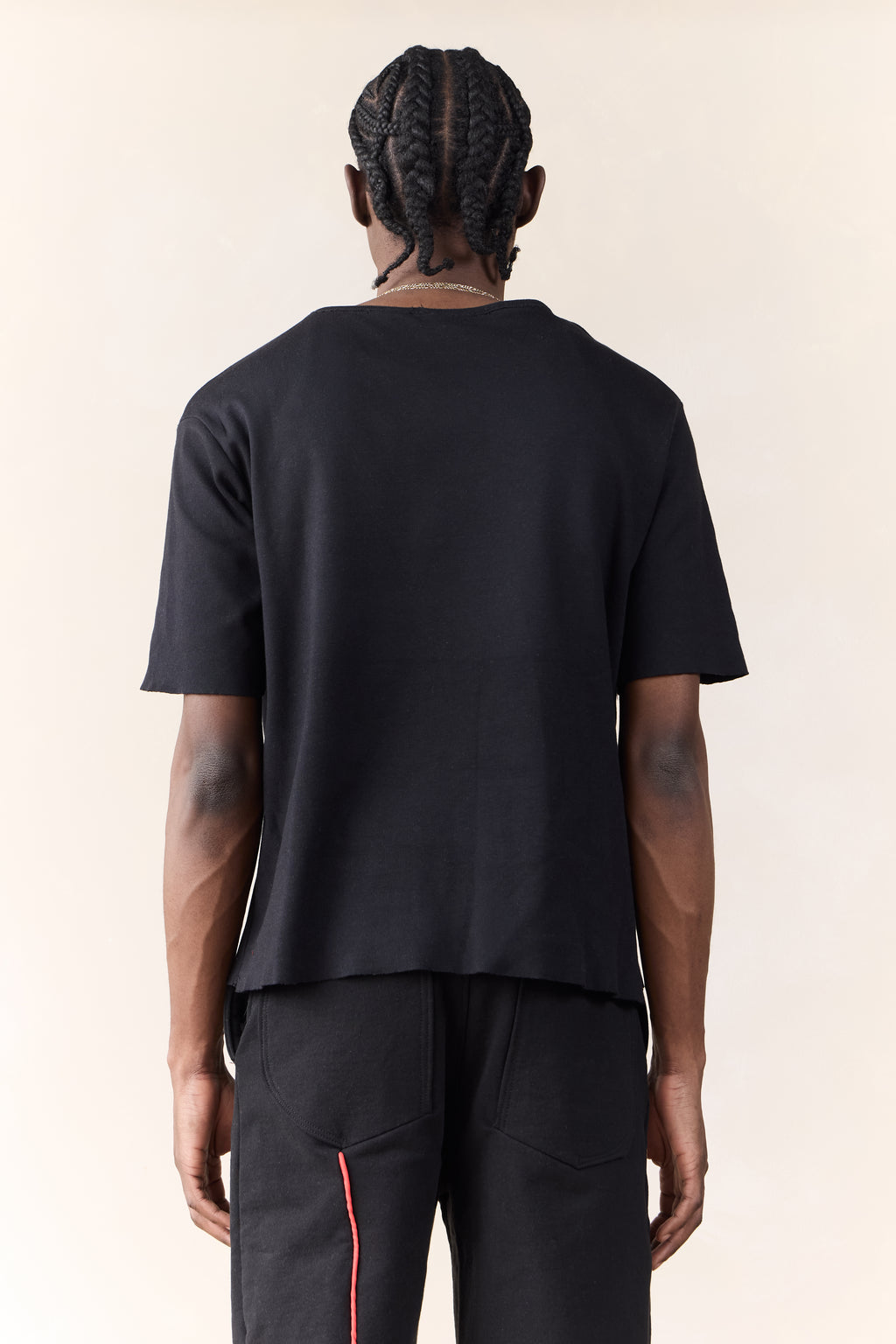 Ribbed Knit Tee