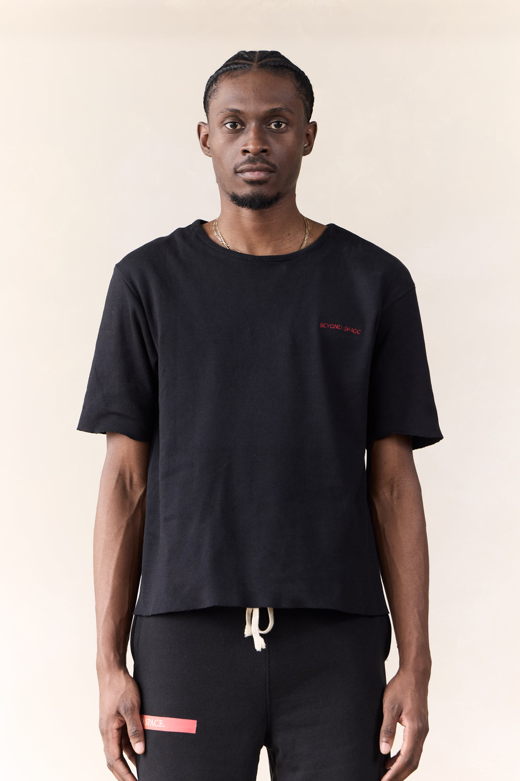 Ribbed Knit Tee