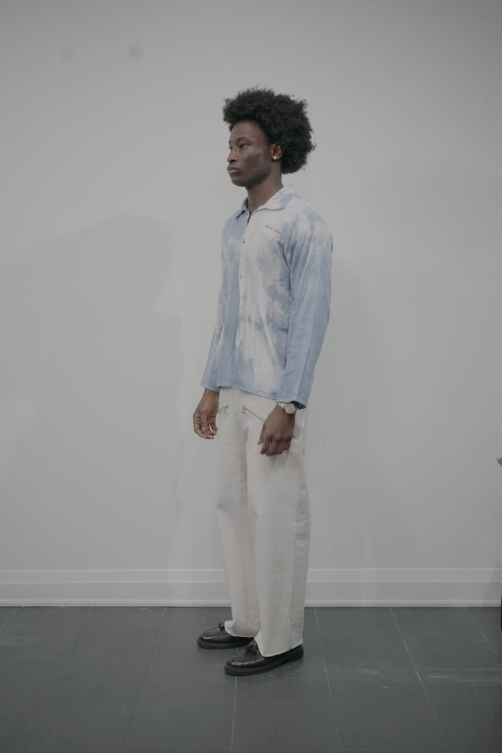 The Ergon White Zip Denim