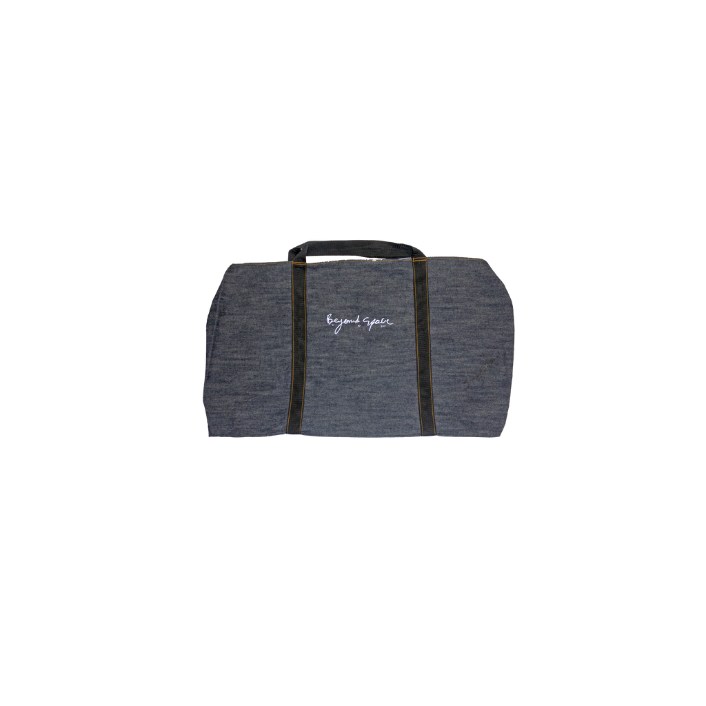 Raw Denim Beach Bag
