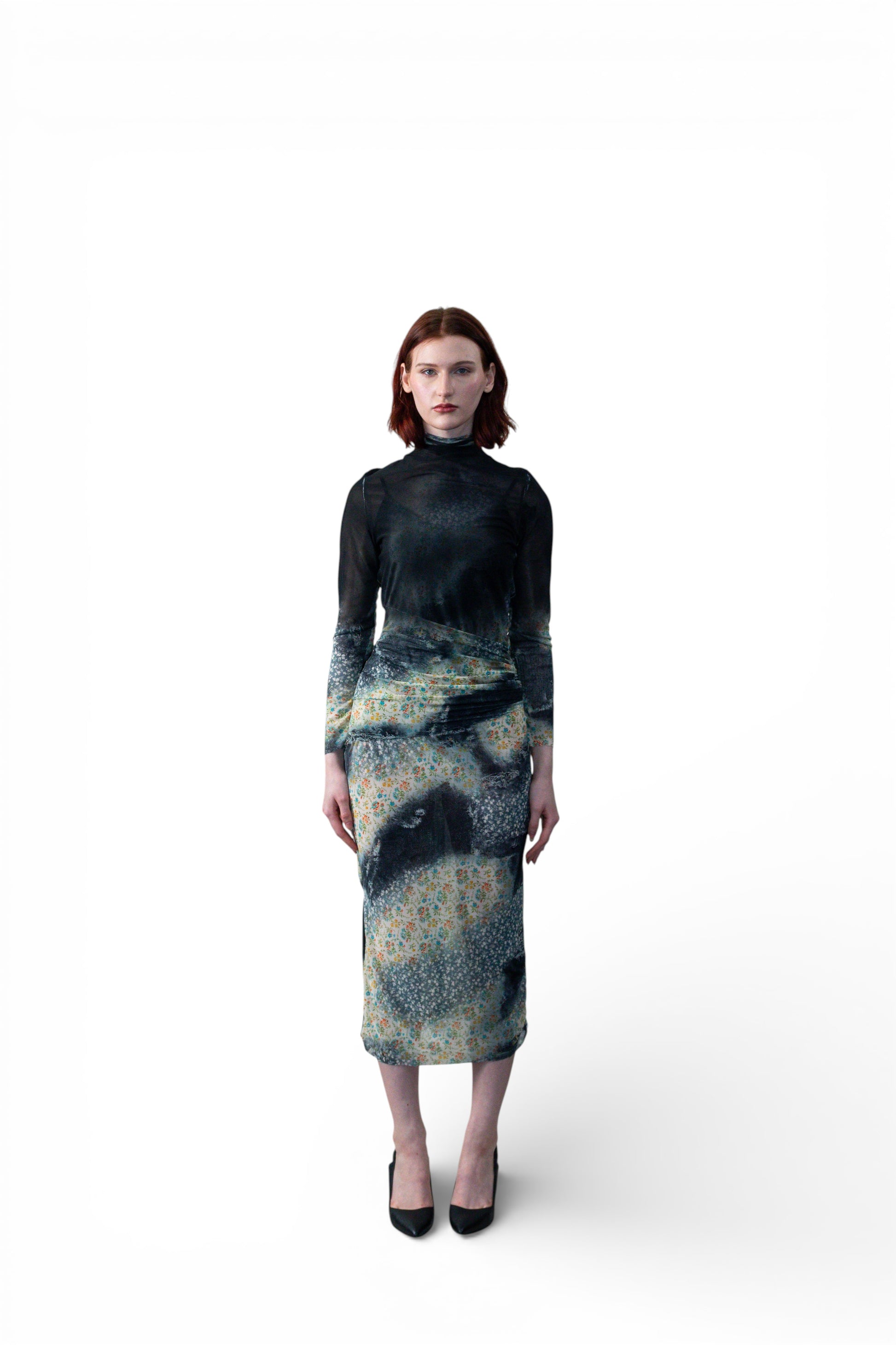corinth maxi dress Corinth Maxi Dress | Navy Print