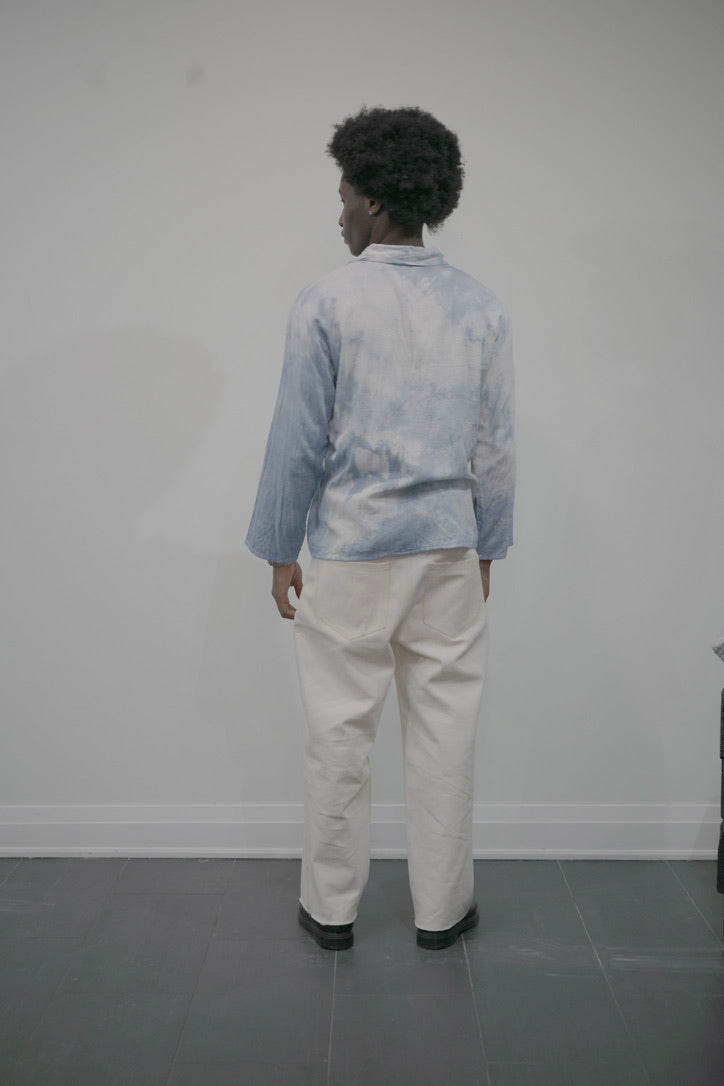 The Ergon White Zip Denim