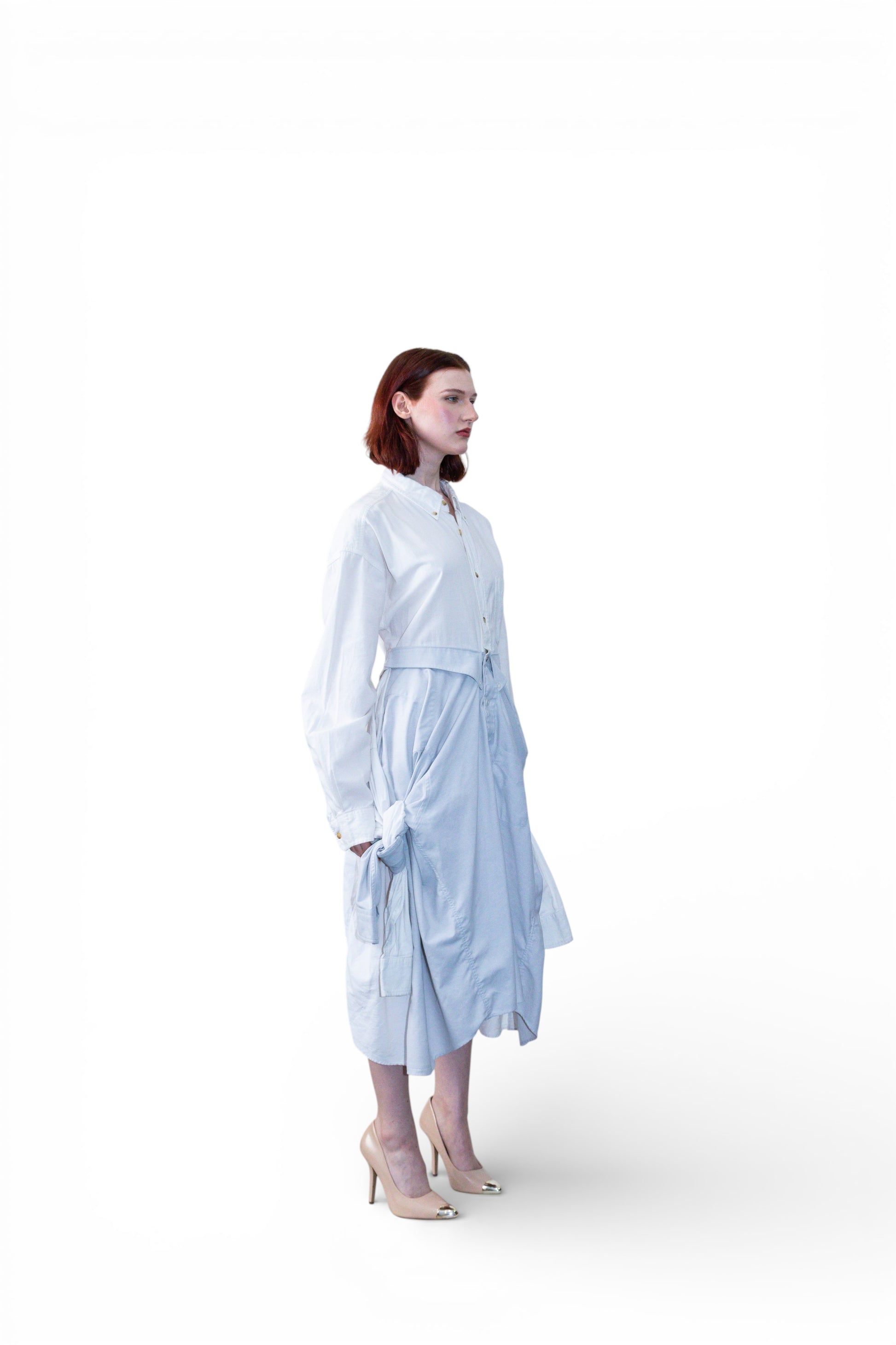 The Aliyah Dress in White