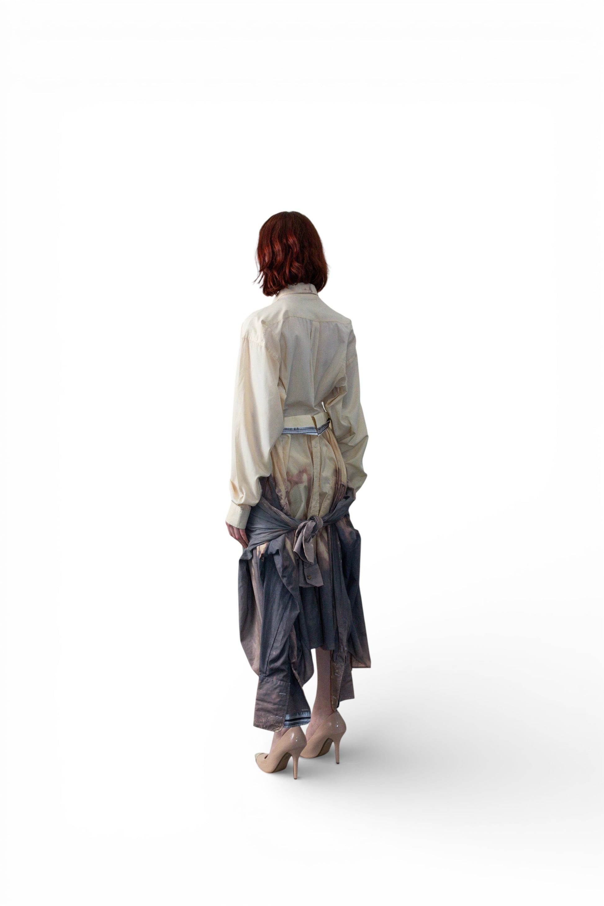 The Aliyah Dress in Cement