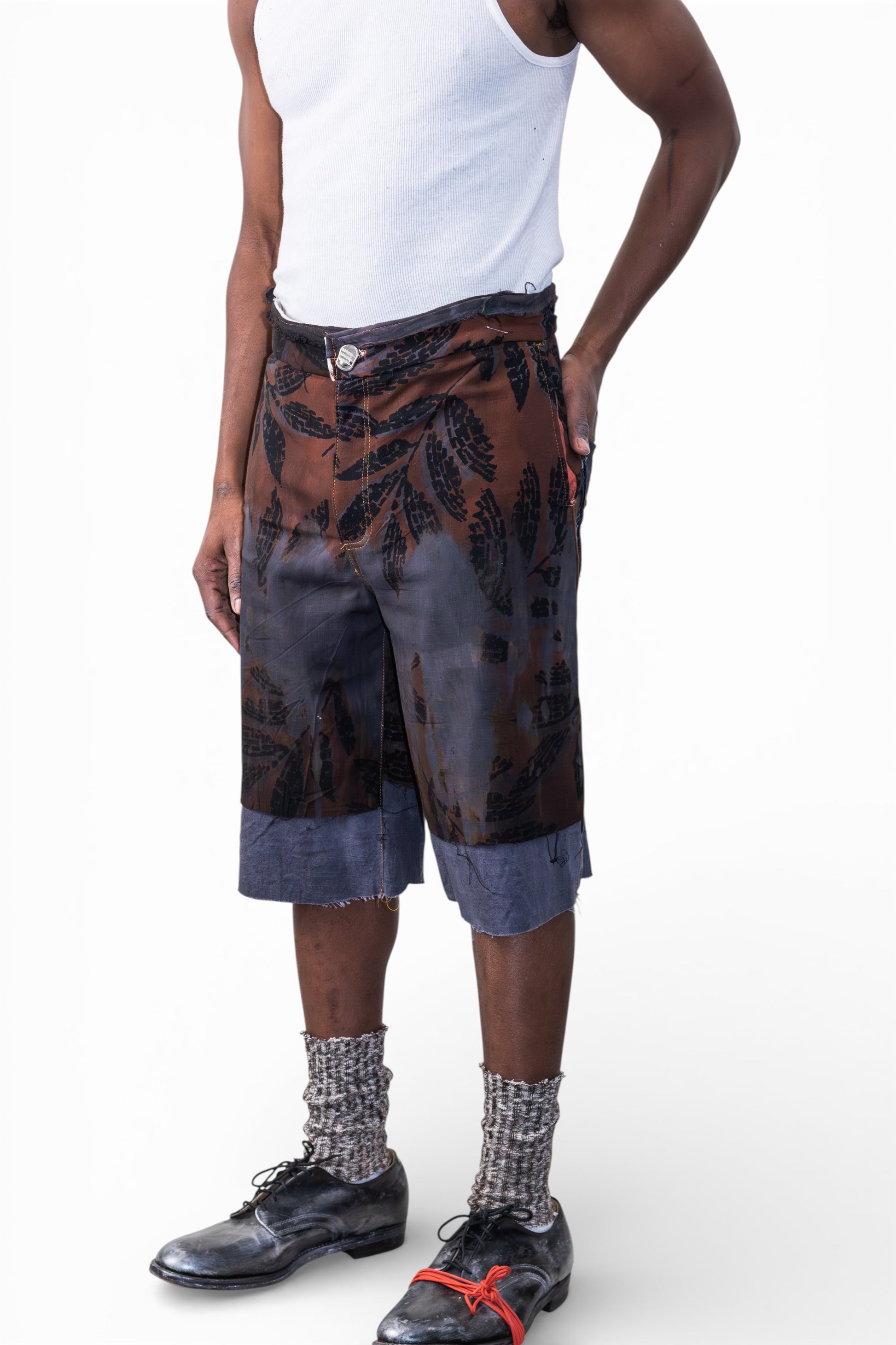 The Pasture Linen Short