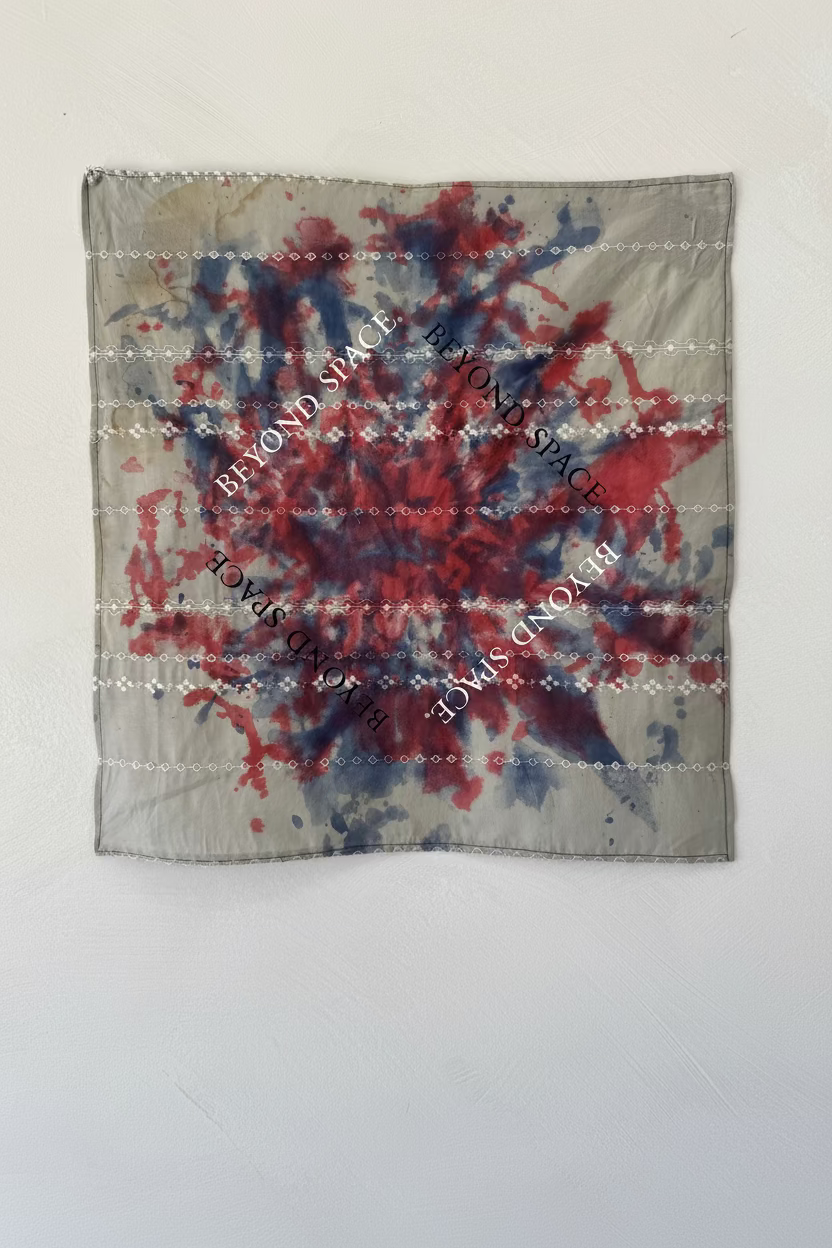 Tzohar explosion print bandana — BEYOND SPACE