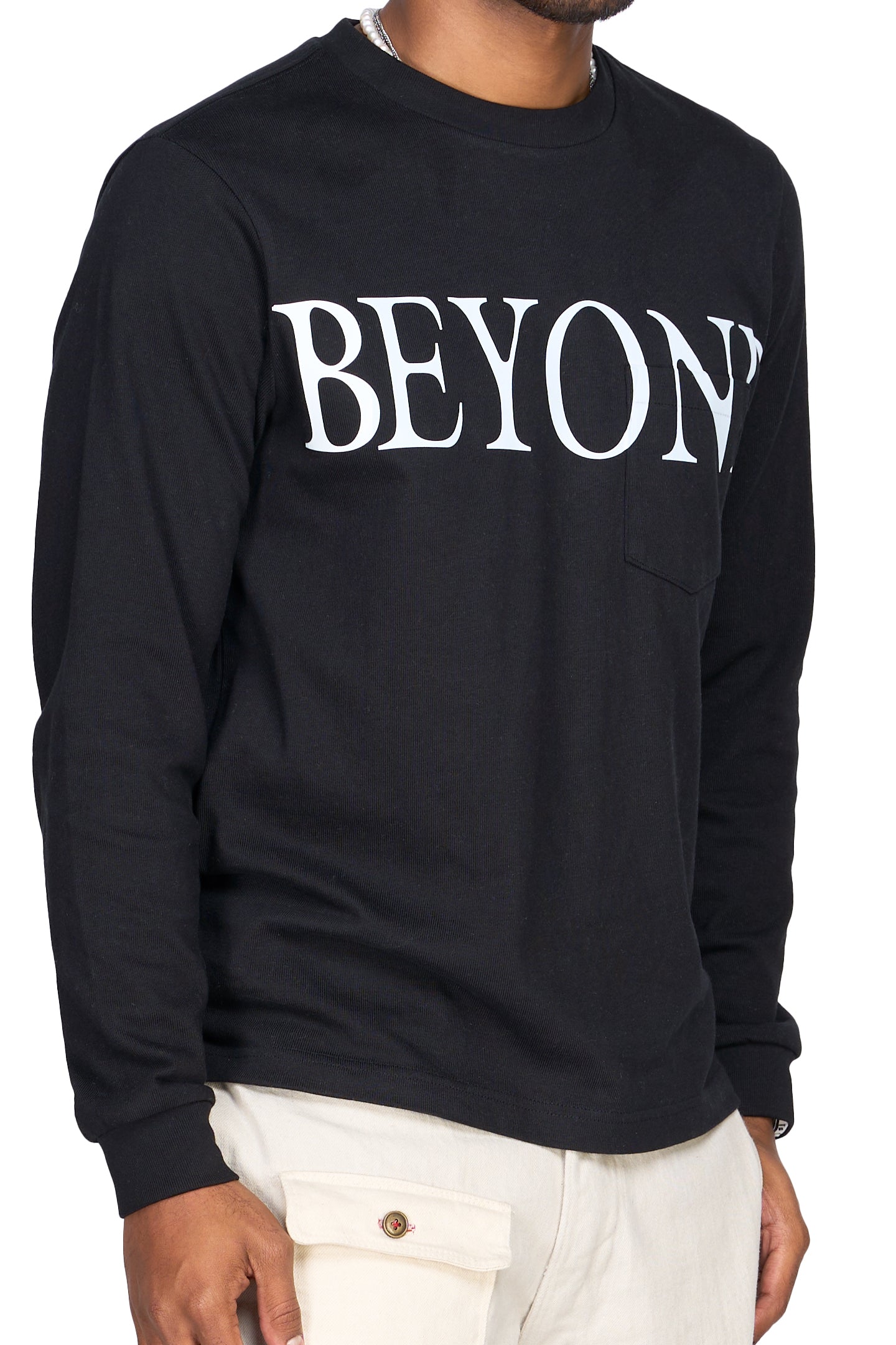 Beyond Long Sleeve Blk Shirt