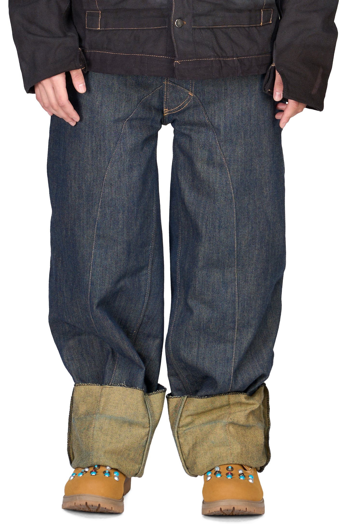 Double Zip Work Denim